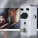 Con interruptor de pedal bypass verdadero y luz indicadora LED.
