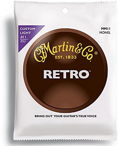 Martin and CO. Custom Light Retro Guitar Strings MM11 (.011/.052)