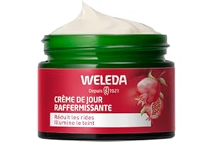 WELEDA - Crème de Jour Raffermissante Grenade et Maca - Soin anti-âge raffermissant pour les femmes dès 40 ans - Réduit les rides et raffermit - Peaux matures - NATRUE - Vegan - 40 ml