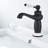 Fause Rustik Lavabo Bataryası Vintage KLB100 (Mat Siyah)