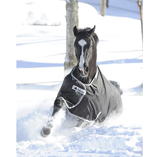 Preisvergleich Produktbild BUCAS Outdoor Pferdedecke SMARTEX EXTRA, schwarz, 125