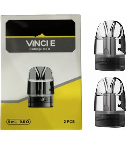 Voopoo Vinci Pod Lot de 3 cartouches sans nicotine, 2 ml 0,8 Ohm :  Amazon.fr: High-Tech