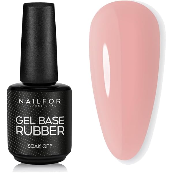 Nail Store Rubber Milky White Base – Für Dünne Nägel, Stärkendes Basis-Gel, Selbstnivellierend