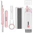 Zerfa 7 in 1 Electronic Cleaner Kit, Keyboard Cleaner Kit with Brush, 3 in 1 Cleaning Pen for AirPods Pro, Multifunctional Cleaning Kit for Earphone, Keyboard, Laptop, Phone, PC Monitor (Multicolor)