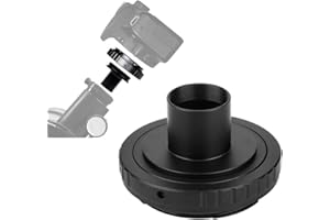 VBESTLIFE Teleskop-Okular-Adapter, Metall 0,965 Zoll T-Mount Astronomische Teleskop-Okular-Adapter für Mount SLR-Kamera