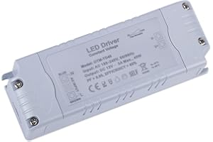 YAYZA! Transformateur 220v 12v LED, Triac Dimmable Pilote 40W IP44 3.33A LED Driver, Mini Alimentation LED de Tension constante, Convient pour écran LED et Ampoules LED G4, MR11 Adaptateur（1-Paquet ）