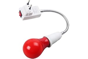 eTone Dunkelkammer-Lampen Safe Light Red Bulb Sicherheitslampe für Film-Foto-Negativ-Entwicklung