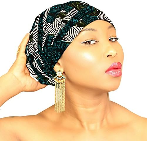 African Head Wrap | Hijab | Turban | Head Scarf | Head Scarf for cancer patients African Fabric Head Scarf Headband Hair loss | ROYAL HEAD WRAPS