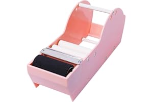 WELSTIK Water Activated Tape Dispenser, for Shipping, Carton and Box Sealing Plain & Reinforced Paper Tape up to 80mm Wide, Pink