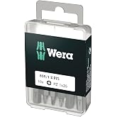 Wera 05072403001 855/1 Z DIY Pozidriv Tips, PZ 1 x 25 mm, 10 Pieces