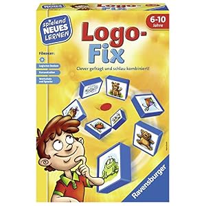 Ravensburger Juego y Aprendizaje 24931 – Logo-Fix – el Juego de lógica para niños de 6 a 10 años