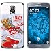 Produktbild PhoneNatic Case für Samsung Galaxy S5 Neo Silikon-Hülle X Mas Weihnachten Hate X-Mas M8