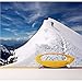 Produktbild Wmbz  Bergsteigenexpeditionen Schnee 3D Stereoskopische Wandgemälde Wohnzimmer Flur Schlafzimmer Tv Hintergrundbild-200X140Cm