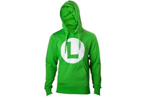 BIOWORLD Nintendo Hoodie -L- Logo L, grün