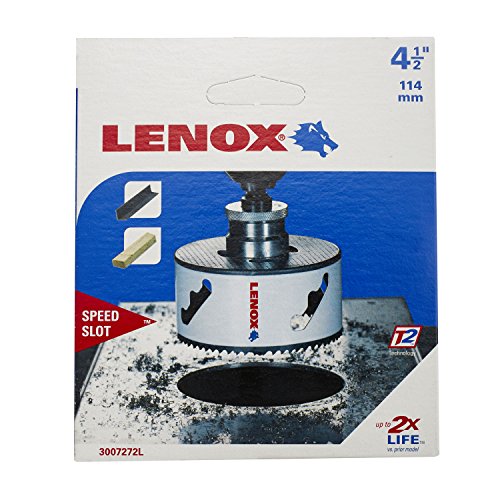 Lenox T30072-72L HSS-Bi-Metall Lochsäge, Bohr Durchmesser 114 mm - 5
