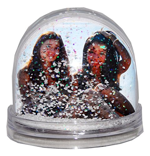 50000 Foto-Schneekugel groß mit Sockel transparent und Schnee – - 2