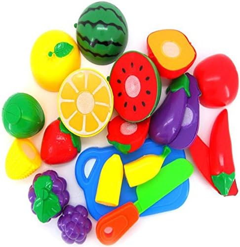 WINWINTOM 1 Set Cutting Fruit Vegetable Pretend Play