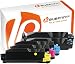 Produktbild Bubprint 5 Toner kompatibel für Kyocera TK-5150K TK-5150C TK-5150M TK-5150Y TK-5150 für Ecosys M6035cidn M6535cidn P6035cdn Schwarz Cyan Magenta Gelb