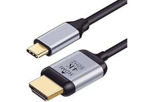 chenyang CY - Adattatore da USB C a HDMI 4K a 60HZ per monitor e laptop, cavo da HDMI a USB C USB3.1 da tipo C a HDMI, 1,8 m