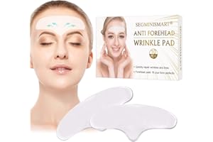 SEGMINISMART Facial Patches,Parches Faciales Antiarrugas,Parches Antiarrugas,Anti Wrinkle Patches,Parches Faciales,Anti-Arrugas Parches,Antiarrugas Frente para Hombres y Mujeres,Elimina las Arrugas de Cejas,10 Pcs