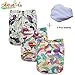 Produktbild ohbabyka Wiederverwendbare Unisex Baby Tuch Pocket Windeln All in One mit 1 weichen Tuch inneren