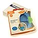 Foryee Baby Keeping Warm Stay Put Divided Suction Warming Plate - Blue