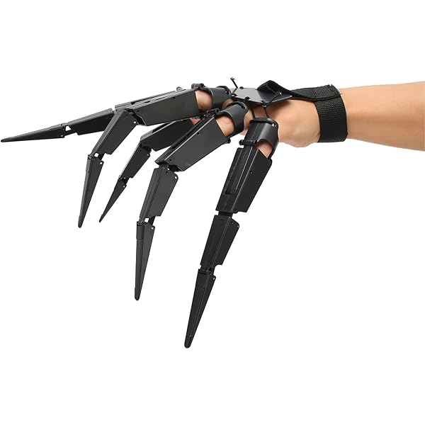 Halloween Gelede Vingerverlenging Speelgoed, Draagbare Flexibele Enge Skelet Handen Bot Klauw, Heks Spook Handschoenen Klauwen Extender Cosplay