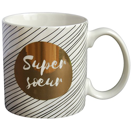 Draeger Mug cadeau à message Super sur, 350 ML