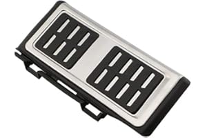 ZHUODINGSEN PéDale De Frein Et D'AccéLéRateur De Voiture En Alliage D'Aluminium ModifiéE,Compatible avec GOLF 7 MK7 Octavia A7 (LHD),PéDale De Repos
