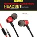 Produktbild Remax RM-610D In-Ear Ohrhoerer Stereo Rauschunterdrückung Earphone für iOS u Android Smartphone Rot