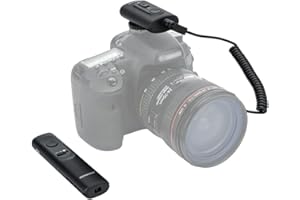 PROfezzion 165ft Wireless Remote Control Shutter Release for Canon EOS R3 R5 R1 R5 Mark II 5D Mark IV III II 6D Mark II 7D Mark II 5Ds R 1Dx Mark III II 1Ds Mark III 50D 40D 30D 20D Camera and More