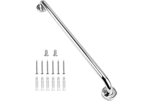 supregear Uchwyty do prysznica, 82 cm, łazienkowe uchwyty bezpieczeństwa dla osób starszych, poręcz ze stali nierdzewnej, do kuchni, sypialni, wanny i schodów