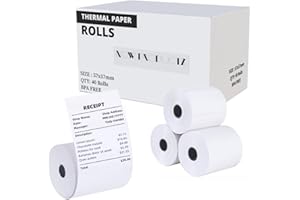 NOW PRODUCTS 57mm x 57mm Thermal Till Rolls (40 Rolls)