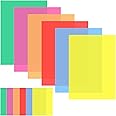 KXCOFTXI 12 Pieces Colored Overlays Dyslexia Reading Strips, Dyslexia Tools for Kids, Dyslexia Reading Strips for Dyslexia Irlens, ADHD and Visual Stress (A5)