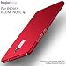 WOW Imagine All Sides Protection "360 Degree" Sleek Rubberised Matte Hard Case Back Cover For XIAOMI MI REDMI NOTE 4 - Maroon Wine Red RS.269.00