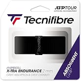 Tecnifibre X-TRA Endurance Siyah Overgrip, Tek Boy