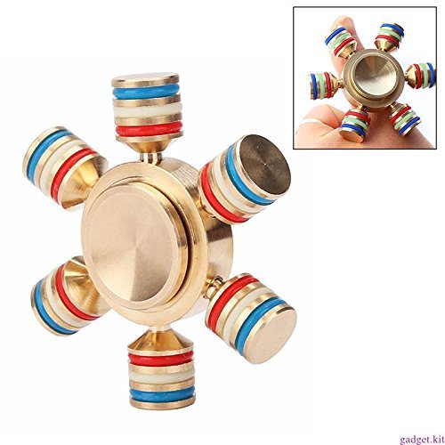 Glowing Hand Spinner Fidget EDC Ceramic Bearing Fingertips Gyro Anti Stress Toy Glowing Hand Spinner Fidget EDC Ceramic Bearing Fingertips Gyro Anti Stress Toy