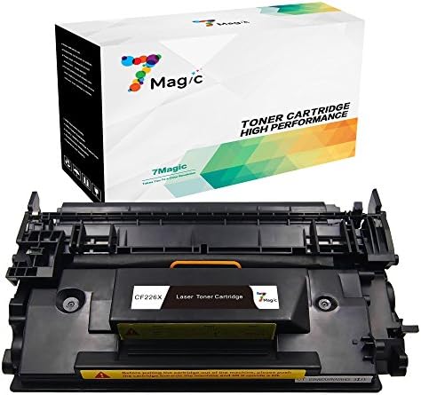 7Magic Compatible Toner Cartridge HP 26X CF226X Replacement for HP Laserjet Pro MFP M426DW M426FDW M402DNE M402DN M402D M402N Laser Printers
