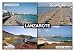 Produktbild Kühlschrankmagnet - Souvenir - LANZAROTE SPAIN 9cm x 6cm Jumbo