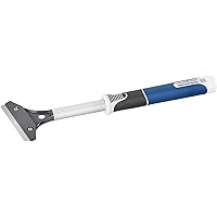 Color Expert 93728099 ScrapeMaster Tapetenschaber Bodenschaber, Alu Blau, 30cm lang, Klinge 10cm breit