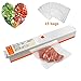 Produktbild Food Saver Vakuum Maschinen Maschine mit UK-Stecker, automatische tragbar Vakuum Dichtungssystem für haltbarmachung Sous Vide Essentials Plus 15 versiegelt Aufbewahrungsbeutel für kostenlose