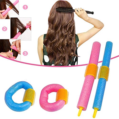 12 x Magic Lockenwickler Kaltwellenwickler Papilotten Papilottenwickler 15cm - 8