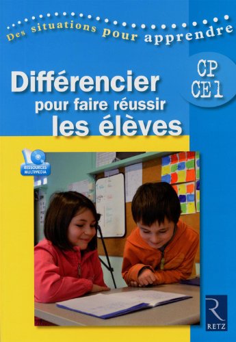 Différencier pour faire réussir les élèves CP-CE1 (1DVD) francais
