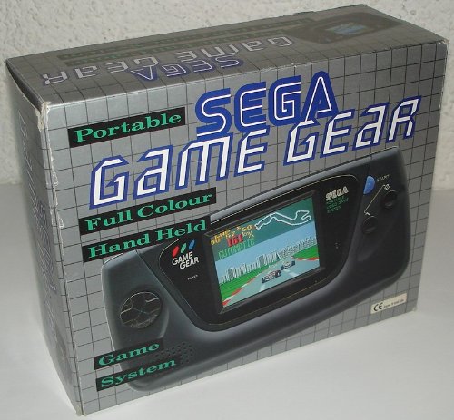Preisvergleich Produktbild Sega Game Gear Konsole / Gerät + Zubehör - Schwarz (GG) Z3 lose