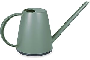 MESTO Gießkanne (Blumen-Gießkanne / Kunststoff-Gießkanne, Fassungsvermögen 1 L, Farbe grün) 3181DF
