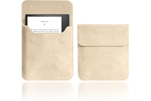 TiMOVO 7 Pulgadas Funda para Kindle Oasis(10ª Gen. 2019/9ª Gen. 2017), Funda Protectora Bolsa de Transporte para Kindle E-Reader, Albaricoque