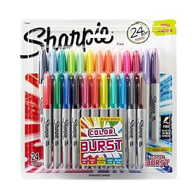 Sharpie marqueurs indélébiles à pointe fine Pack de 24