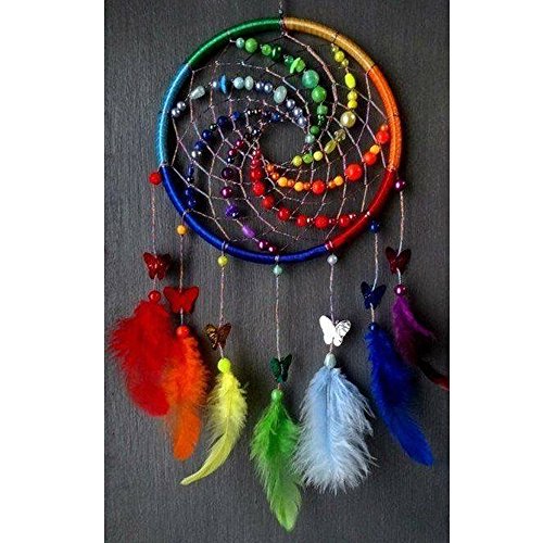 Coceca 150 Stück Bunte Federn12-18cm (4,7-7 Zoll) für Kunst und Handwerk - 7