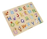 Eichhorn 109467052 - Kikaninchen Buchstaben Puzzle - 40x30cm  - mit 26 Einlegeteilen