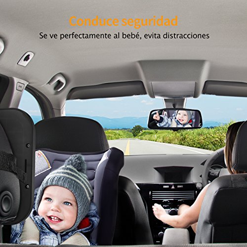 Espejo retrovisor coche de victsing para vigilar al bebé en el coche